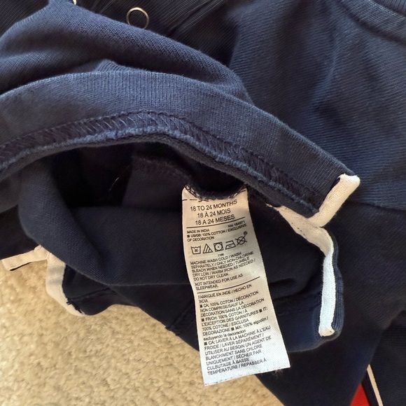 Janie and Jack Quarter Button Pullover - Picture 2 of 4